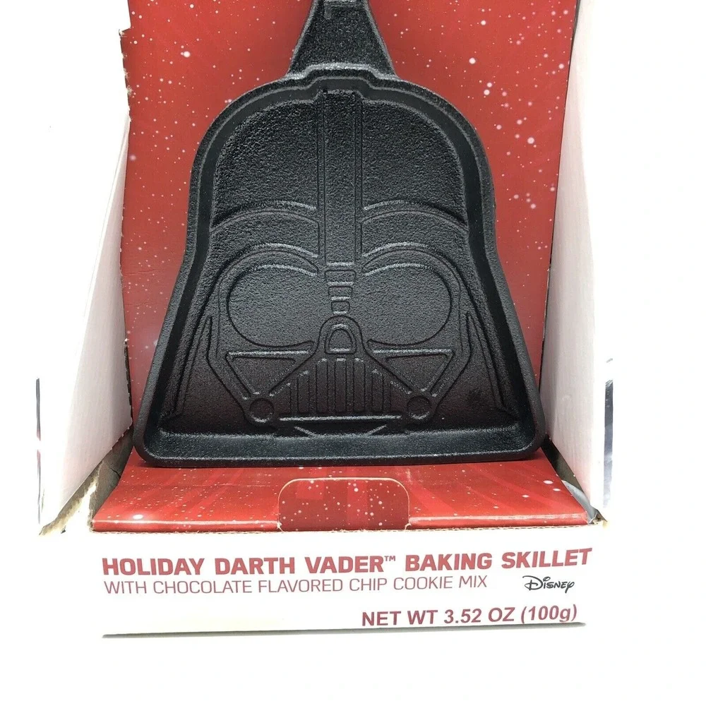 Star Wars Holiday Christmas Darth Vader Baking Skillet +‎ Pancake Mix Brand NEW